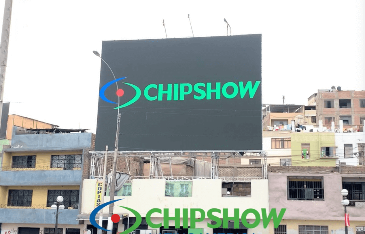 P10 C-Fit Outdoor LED Screen Project in Peru