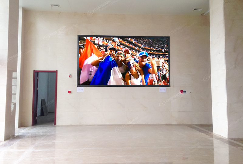 P2.5 Proyecto de pantalla LED a todo color de alta definición para interiores en una universidad de Nanjing